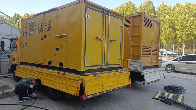 大茂镇柴油发电机组和UPS电源配合使用时的注意事项